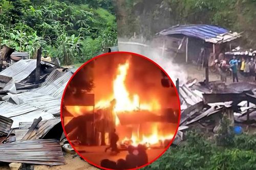 Cháy nhà gỗ ở Lâm Đồng, mẹ và 2 con nhỏ tử vong thương tâm