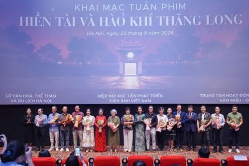 Trình chiếu 21 tác phẩm trong Tuần phim 'Hiền tài và Hào khí Thăng Long'