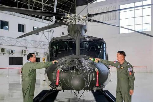 Nhật Bản bàn giao trực thăng Subaru Bell 412EPX cho đối tác Đông Nam Á