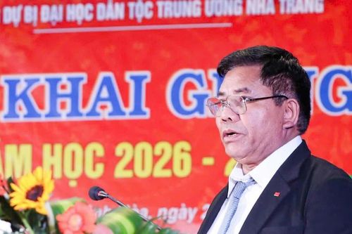 Trường Dự bị Đại học Dân tộc Trung ương Nha Trang khai giảng năm học mới