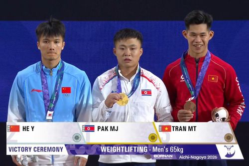Huy chương đầu tiên của cử tạ Việt Nam ở ASIAD sau 8 năm