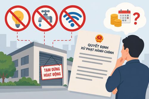 Đề xuất ngừng điện, nước, Internet: Không phải cứ chậm nộp phạt là bị cắt