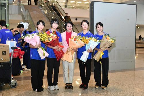 Đội tuyển karate Việt Nam về nước sau thành công tại ASIAD 2026