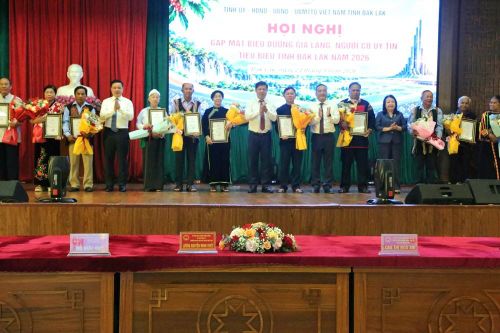 Đắk Lắk: Già làng, người có uy tín là hạt nhân đoàn kết ở cơ sở