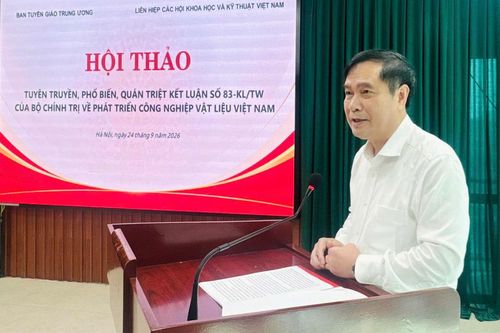 Kết luận số 83-KL/TW: Chuyển từ lợi thế tài nguyên sang làm chủ công nghệ vật liệu