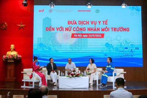 Cải thiện tiếp cận dịch vụ y tế toàn diện cho nữ công nhân môi trường