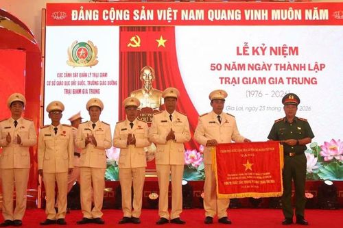 Trại giam Gia Trung kỷ niệm 50 năm Ngày thành lập