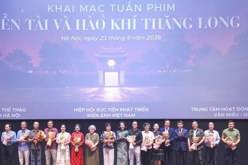 Phim về thầy Chu Văn An chiếu khai mạc Tuần phim 'Hiền tài và hào khí Thăng Long'