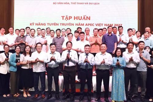 Tập huấn kỹ năng tuyên truyền Năm APEC Việt Nam 2027