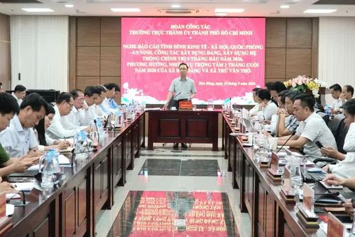 Phó Bí thư Thành ủy TPHCM Đặng Minh Thông: Tổ chức thực hiện theo phương châm '6 rõ', đánh giá cán bộ qua KPI