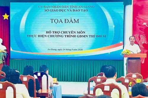 Bộ GD&ĐT giám sát, hỗ trợ thực hiện Chương trình GDMN thí điểm tại An Giang