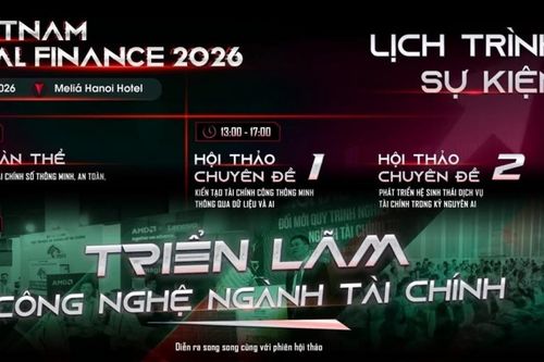 Sáng nay (24/9), khai mạc Hội thảo và Triển lãm Tài chính số Việt Nam 2026, thúc đẩy chuyển đổi số trong lĩnh vực tài chính và ngân hàng