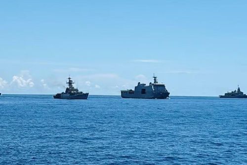 Tám quốc gia đưa tàu chiến đến vùng biển Philippines diễn tập an ninh hàng hải trong khuôn khổ ADMM+