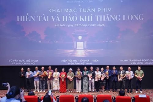Khai mạc Tuần phim 'Hiền tài và Hào khí Thăng Long'