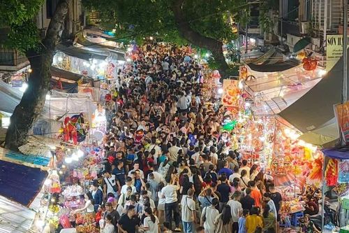 Hà Nội: Bảo đảm an toàn phòng cháy chữa cháy tại chợ Trung thu phố Hàng Mã