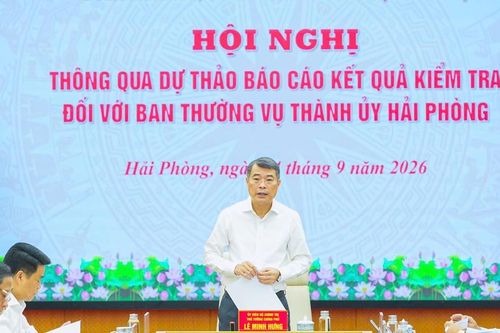 Thủ tướng Lê Minh Hưng: Hải Phòng cần đánh giá cán bộ bằng năng lực và sản phẩm công việc
