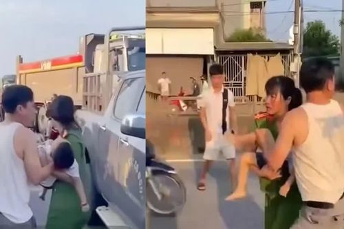 Nữ cảnh sát cơ động kể khoảnh khắc cứu cháu bé gặp nạn trên quốc lộ