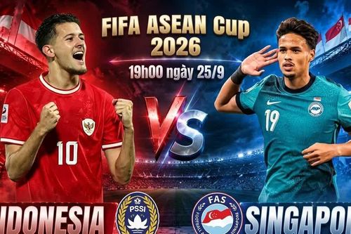 Nhận định FIFA ASEAN Cup Indonesia vs Singapore, 19h00 ngày 25/9: Chủ nhà đòi nợ