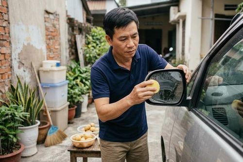 Chống đọng nước gương chiếu hậu ô tô chỉ với 7 cách đơn giản sau