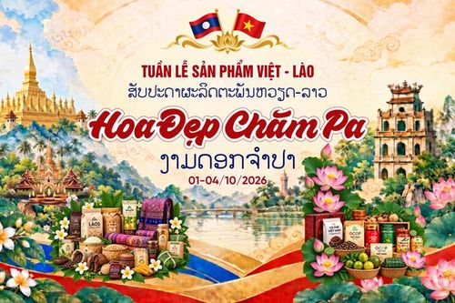 Tuần lễ sản phẩm Việt - Lào sẽ diễn ra tại Hà Nội từ ngày 1/10