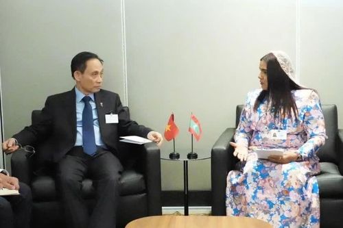 Bộ trưởng Ngoại giao Lê Hoài Trung tiếp xúc song phương với Bộ trưởng Ngoại giao nhiều nước