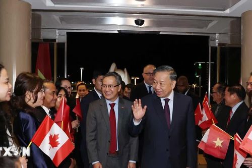 Tổng Bí thư, Chủ tịch nước Tô Lâm bắt đầu thăm cấp Nhà nước tới Canada