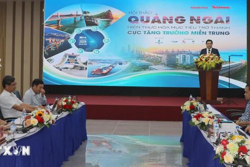 Quảng Ngãi hiện thực hóa mục tiêu trở thành cực tăng trưởng miền Trung