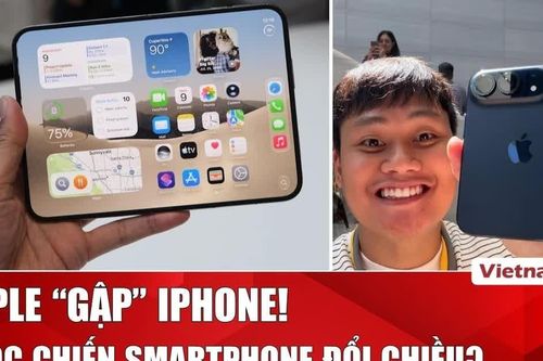 iPhone Duo sẽ thay đổi cuộc đua smartphone màn hình gập?