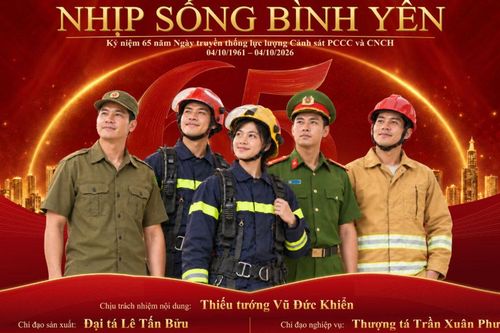 'Nhịp sống bình yên' – dấu ấn 65 năm lực lượng Cảnh sát PCCC và CNCH