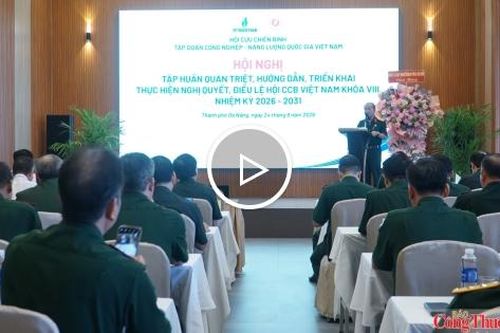 Hội Cựu chiến binh Petrovietnam tập huấn triển khai nghị quyết, điều lệ hội