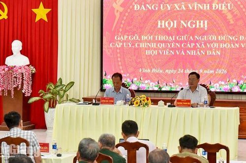 Người dân Vĩnh Điều kiến nghị về phụ cấp, môi trường và hỗ trợ sản xuất