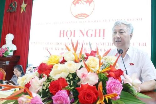 Đoàn đại biểu Quốc hội thành phố Bắc Ninh tiếp xúc cử tri xã Bảo Đài