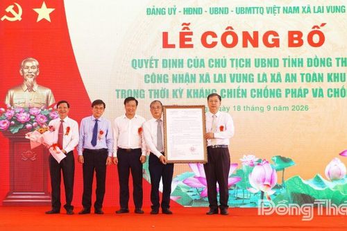 Xã Lai Vung: Niềm tin, khát vọng mới trên xã An toàn khu