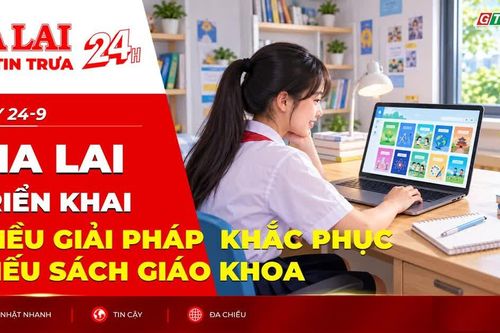 Điểm tin trưa: Gia Lai triển khai nhiều giải pháp khắc phục thiếu sách giáo khoa
