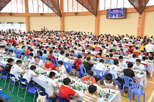 Sức hút giải cờ vua cho thiếu nhi