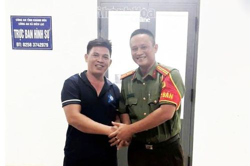 Kịp thời trao lại tài sản bị thất lạc, Công an xã Diên Lạc nhận thư cảm ơn