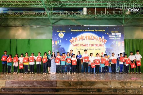 Cung Văn hóa Thiếu nhi tỉnh Khánh Hòa tổ chức chương trình Đêm hội trăng rằm