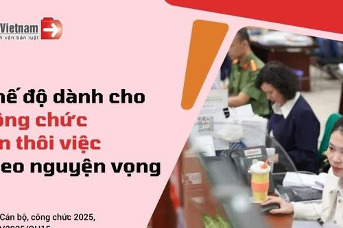 Công chức xin thôi việc theo nguyện vọng hưởng chế độ gì?