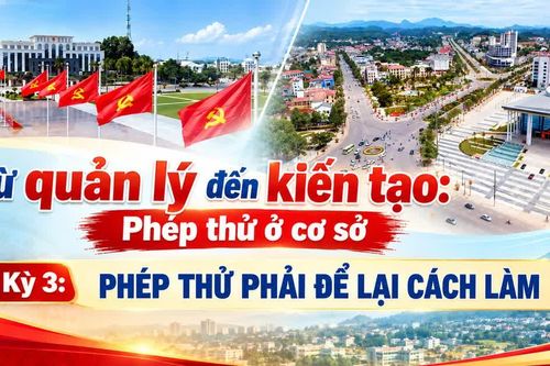 Kỳ 3: Phép thử phải để lại cách làm