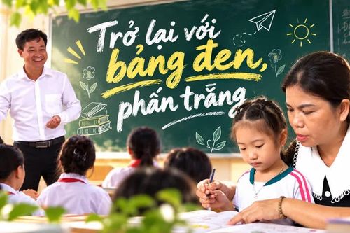 Trở lại với bảng đen, phấn trắng
