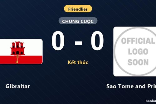 Thống kê trận đấu Gibraltar 0-0 Sao Tome and Principe: Trận hòa không bàn thắng