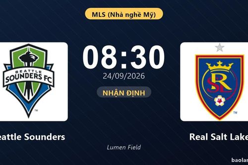 Nhận định Seattle Sounders vs Real Salt Lake: Cả hai cùng khát thắng