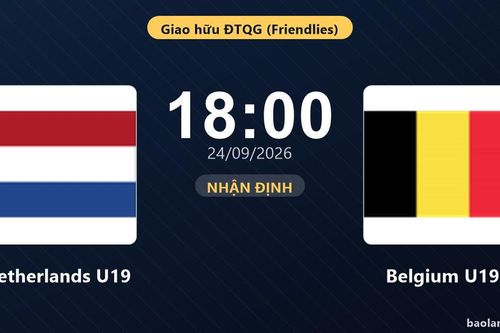 Nhận định Netherlands U19 vs Belgium U19: Màn so tài của hai đội vào phom