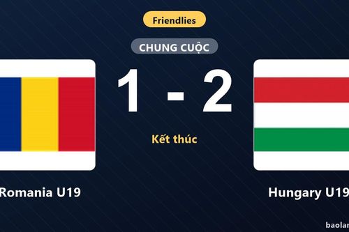 Thống kê trận đấu Romania U19 1-2 Hungary U19: Hungary U19 ngược dòng ngoạn mục
