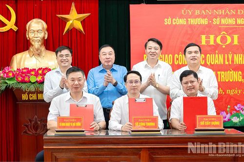 Bàn giao chức năng quản lý nhà nước về địa chất, khoáng sản về Sở Công thương