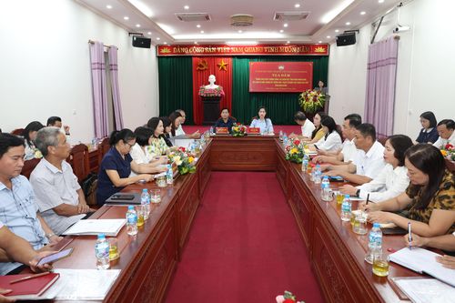 Tọa đàm "Nâng cao chất lượng công tác nắm bắt tình hình nhân dân, dư luận xã hội trong hệ thống MTTQ Việt Nam các cấp tỉnh Ninh Bình"