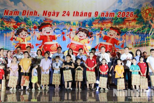 Sôi động các hoạt động đón Tết Trung thu năm 2026 trên địa bàn tỉnh