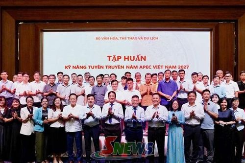 Tập huấn kỹ năng tuyên truyền năm APEC Việt Nam 2027
