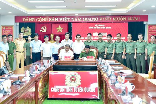 Công an tỉnh tiếp nhận nhiệm vụ Cơ quan Thường trực Ban Chỉ đạo 57 của tỉnh từ Văn phòng Tỉnh ủy