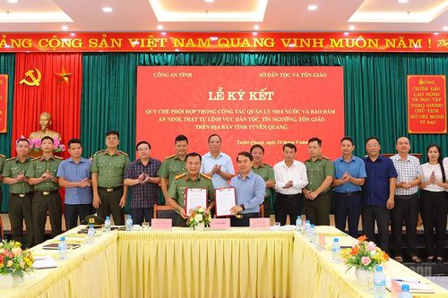 Tăng cường quản lý nhà nước và bảo đảm an ninh, trật tự lĩnh vực dân tộc, tín ngưỡng, tôn giáo